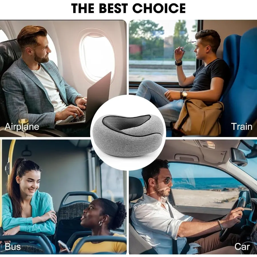 Planes, Trains, Cars and the Office: WEERSHUN travel pillow